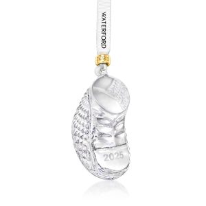 Waterford Crystal 2025 Baby's First Christmas Boot Ornament