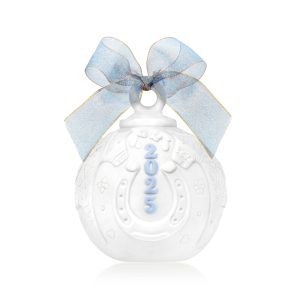 Lladro 2025 Annual Porcelain Christmas Ball Ornament