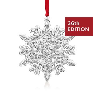 Towle 2025 Annual "Old Master" Sterling Silver Snowflake Ornament - 36th Edition