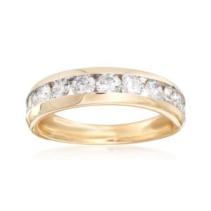 1.00 ct. t.w. Diamond Wedding Band in 14kt Yellow Gold