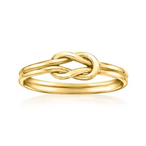 18kt Gold Vermeil Knot Ring