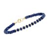 25.00 ct. t.w. Sapphire Bead Bracelet in 10kt Yellow Gold