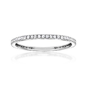 .25 ct. t.w. Lab-Grown Diamond Eternity Band in 14kt White Gold