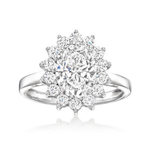 3.00 ct. t.w. Lab-Grown Diamond Ring in 14kt White Gold