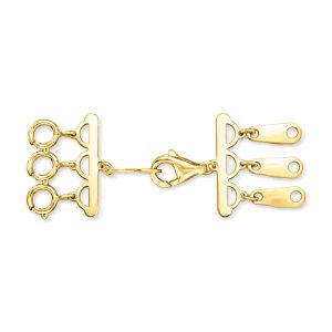 Italian 10kt Yellow Gold Layering Clasp