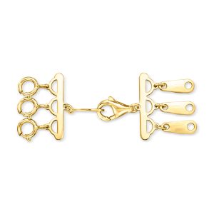Italian 10kt Yellow Gold Layering Clasp