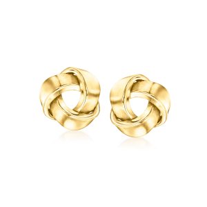 18kt Gold Vermeil Love Knot Earrings