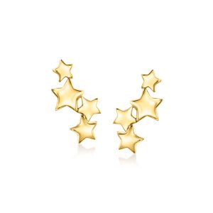 18kt Gold Vermeil Constellation Ear Climbers