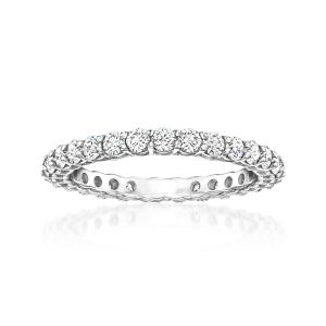 1.00 ct. t.w. Lab-Grown Diamond Eternity Band in 14kt White Gold