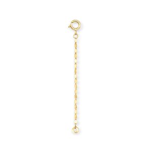 Italian 1.6mm 14kt Yellow Gold Lumachina-Chain Extender