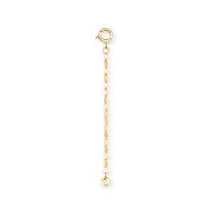 Italian 1.6mm 14kt Yellow Gold Lumachina-Chain Extender