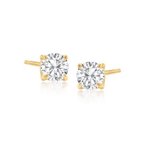 .50 ct. t.w. Diamond Stud Earrings in 14kt Yellow Gold