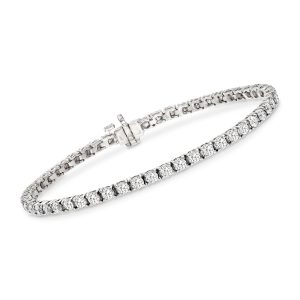 5.00 ct. t.w. Diamond Tennis Bracelet in 14kt White Gold