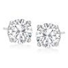 3.00 ct. t.w. Diamond Stud Earrings in 14kt White Gold