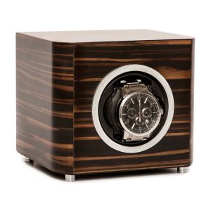 Brouk & Co. Matte Ebony Wooden Watch Winder