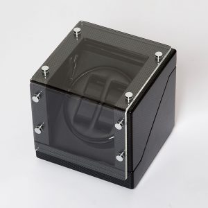 Brouk & Co. Black Carbon Fiber Watch Winder