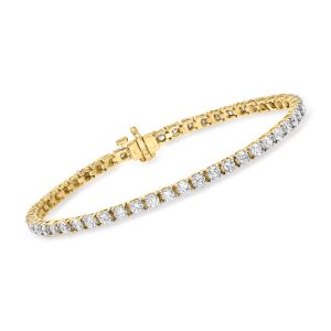 5.00 ct. t.w. Diamond Tennis Bracelet in 14kt Yellow Gold