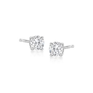 .25 ct. t.w. Diamond Stud Earrings in 14kt White Gold
