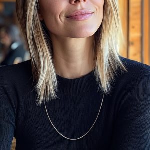 Italian 1mm Sterling Silver Adjustable Wheat-Chain Necklace