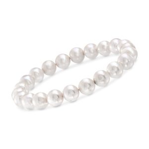 8-8.5mm Cultured Pearl Stretch Bracelet