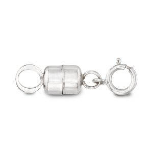 Italian 14kt White Gold Magnetic Clasp Converter