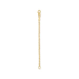 1.8mm 14kt Yellow Gold Cable-Chain Necklace Extender