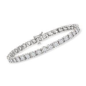 5.00 ct. t.w. Diamond Tennis Bracelet in Sterling Silver