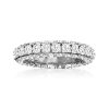 3.75 ct. t.w. CZ Eternity Band in Sterling Silver