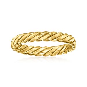 14kt Yellow Gold Twisted Ring