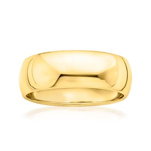 Italian 14kt Yellow Gold Dome Ring