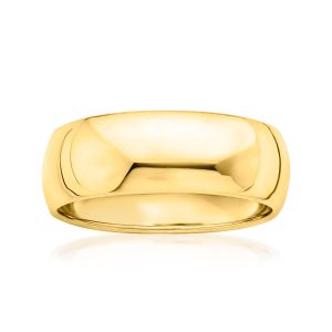 Italian 14kt Yellow Gold Dome Ring