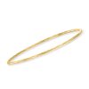 Italian 10kt Yellow Gold Bangle Bracelet
