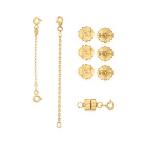 18kt Gold Over Sterling 6-pc. Accessory Kit