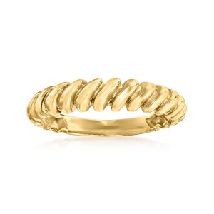 10kt Yellow Gold Shrimp Ring