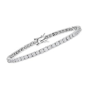 5.50 ct. t.w. Moissanite Tennis Bracelet in Sterling Silver
