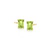 2.10 ct. t.w. Peridot Stud Earrings in 14kt Yellow Gold