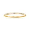 .10 ct. t.w. Diamond Ring in 18kt Gold Over Sterling