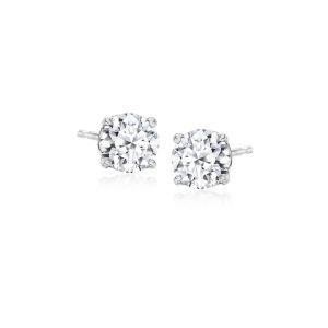 4.00 ct. t.w. Lab-Grown Diamond Stud Earrings in Platinum