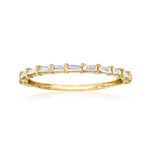 .20 ct. t.w. Baguette Diamond Ring in 14kt Yellow Gold