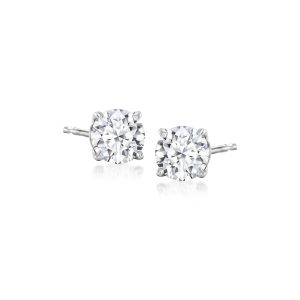1.00 ct. t.w. Lab-Grown Diamond Stud Earrings in Platinum