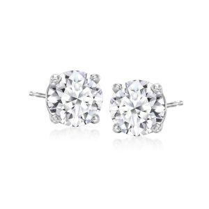 3.00 ct. t.w. Lab-Grown Diamond Stud Earrings in Platinum