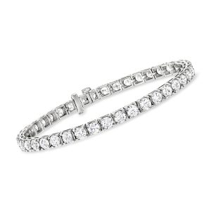 10.00 ct. t.w. Lab-Grown Diamond Tennis Bracelet in 14kt White Gold