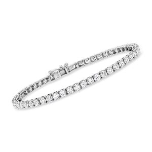 7.00 ct. t.w. Lab-Grown Diamond Tennis Bracelet in 14kt White Gold