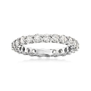 2.00 ct. t.w. Lab-Grown Diamond Eternity Band in 14kt White Gold