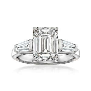 3.50 ct. t.w. Lab-Grown Diamond Ring in 14kt White Gold