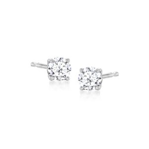.25 ct. t.w. Lab-Grown Diamond Stud Earrings in Sterling Silver