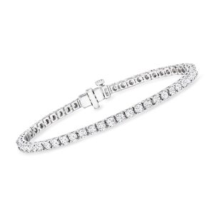 5.00 ct. t.w. Lab-Grown Diamond Tennis Bracelet in Sterling Silver