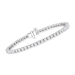 5.00 ct. t.w. Lab-Grown Diamond Tennis Bracelet in Sterling Silver