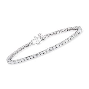 3.00 ct. t.w. Lab-Grown Diamond Tennis Bracelet in Sterling Silver