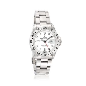 Pre-Owned Rolex Explorer Ll Men's 40mm Automatic Stainless Steel Watch